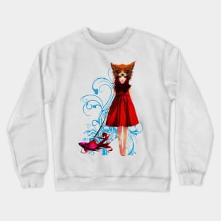 Curious Red - The Dark Inker Crewneck Sweatshirt